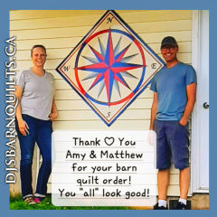 36" True North Barn Quilt