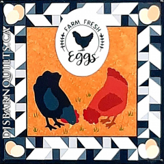 Farm Fresh Eggs - Custom Barn Quilt Sign