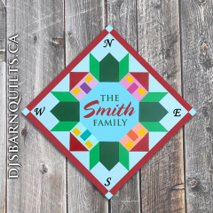 Swoon Houses 24" Custom Barn Quilt