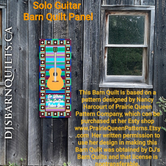 Solo Guitar pattern designed by Nancy Harcourt