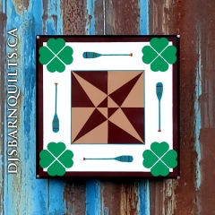 Crossed Canoes Series 24"