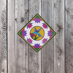 Hummingbird Happiness 24"